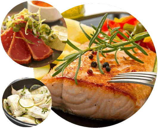 Les Gourmands Saumon poisson