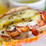 Recette de queues de homard au citron